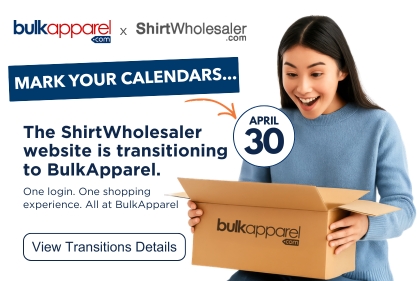 Transition to Bulkapparel
