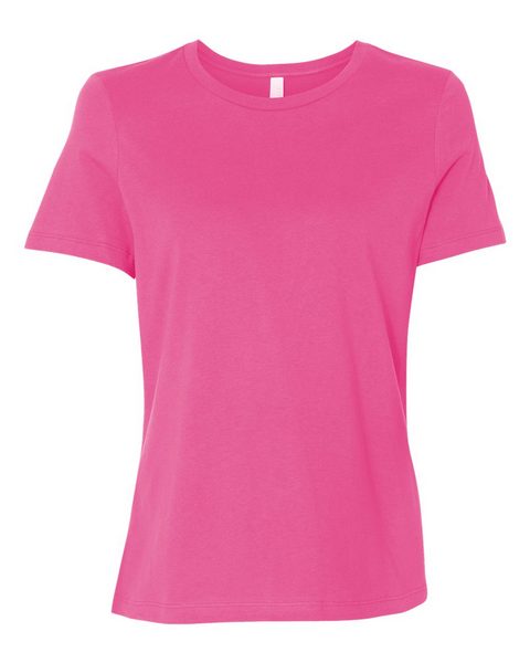 ShirtWholesaler :: Bella + Canvas 6400 Women's Relaxed Short Sleeve ...