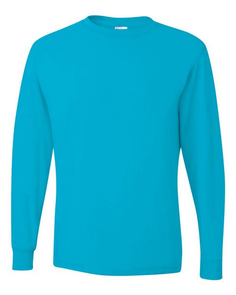 ShirtWholesaler :: Jerzees 29LSR Dri-Power Active Long Sleeve 50/50 T-Shirt