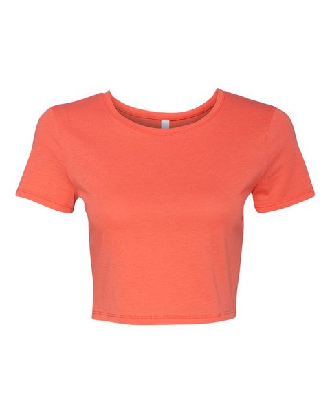 ShirtWholesaler :: Bella + Canvas 6681 Women's Crop Tee