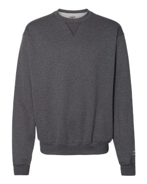 champion cotton max crewneck sweatshirt