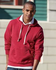 J. America 8871 Triblend Hooded Pullover Sweatshirt